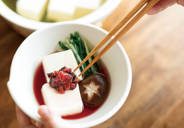 ほっこり湯豆腐 石神邑 レシピ